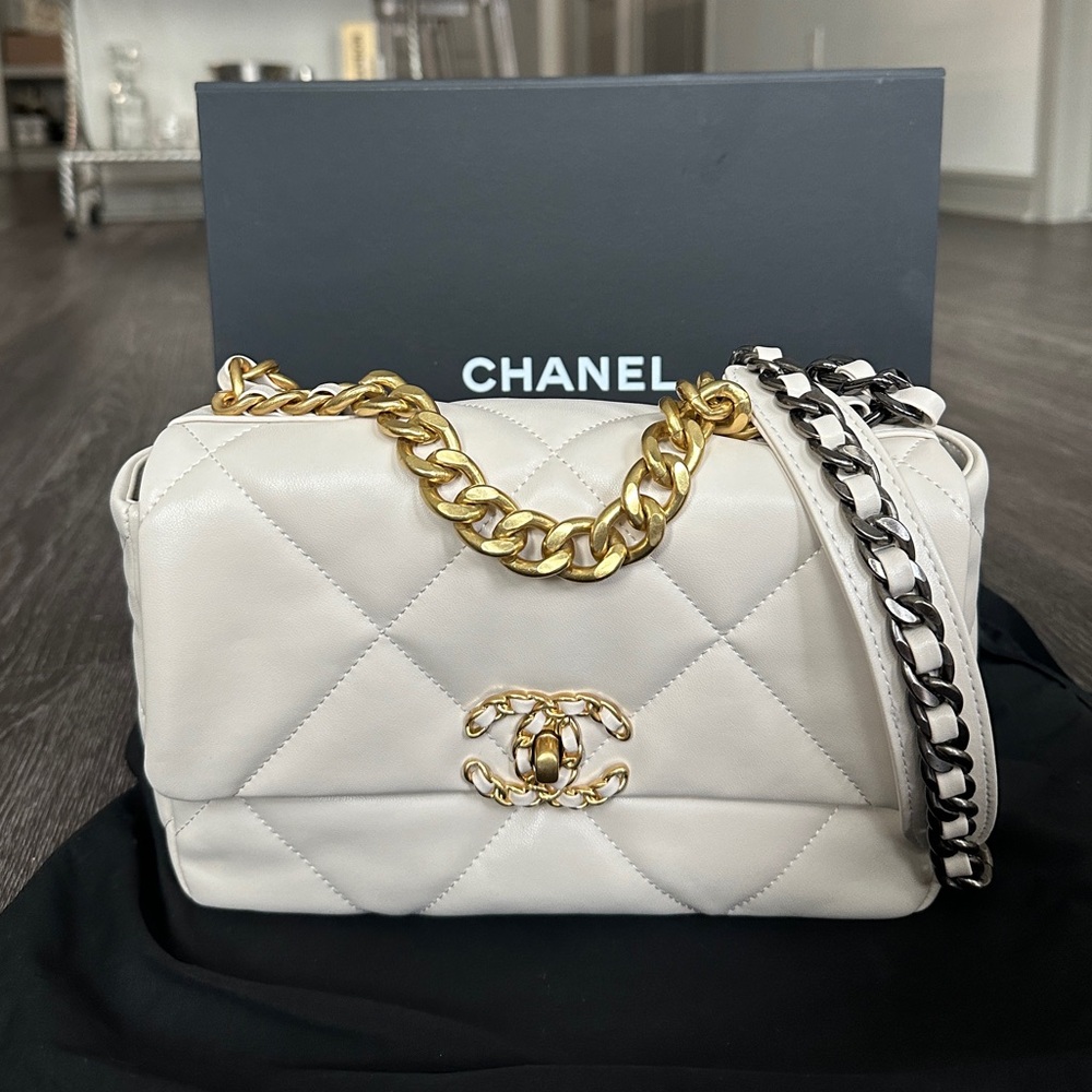Chanel Quilted Lambskin Medium Flap Bag